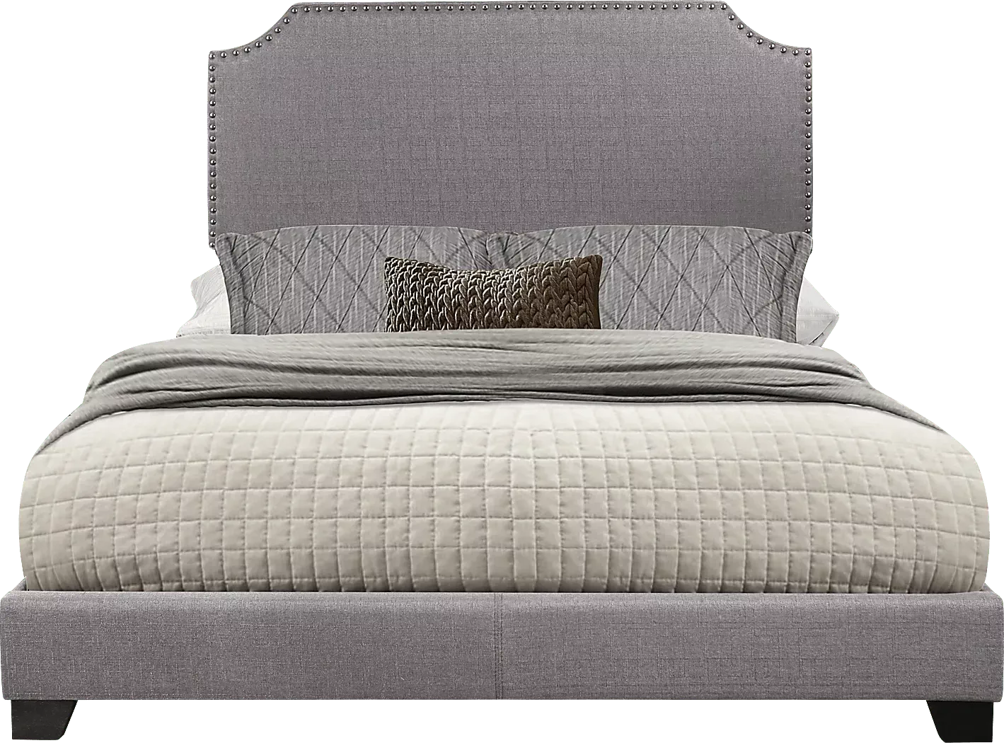 CarshaltonGrayKingUpholsteredBed 1 CarshaltonGrayKingUpholsteredBed