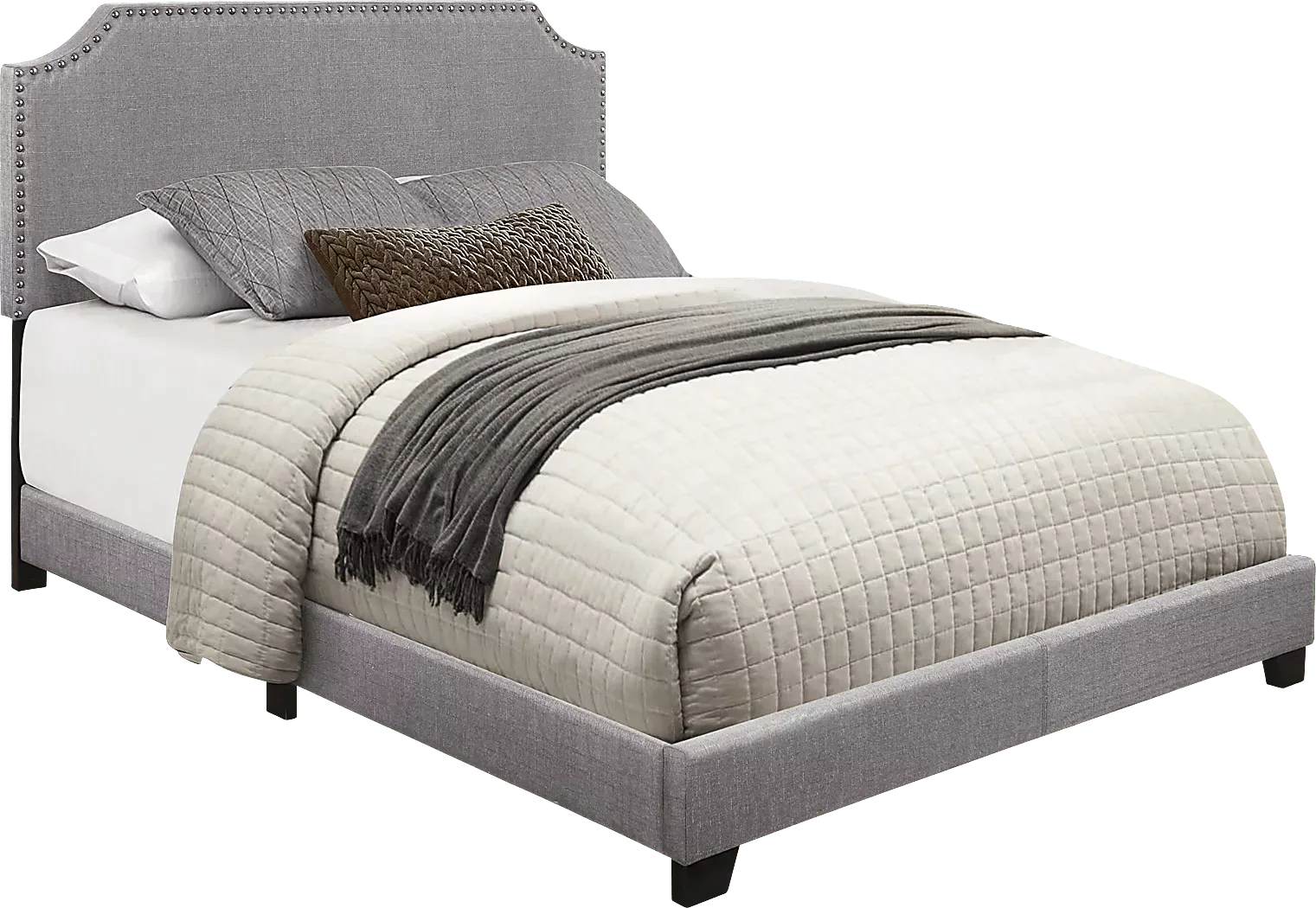 CarshaltonGrayKingUpholsteredBed 3 CarshaltonGrayKingUpholsteredBed