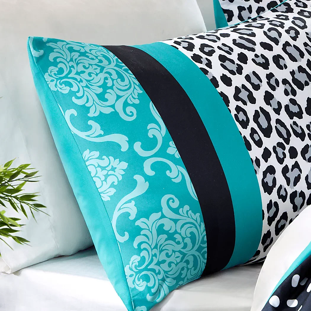 KidsAdrasteaTealTwinComforterSet 4 KidsAdrasteaTealTwinComforterSet