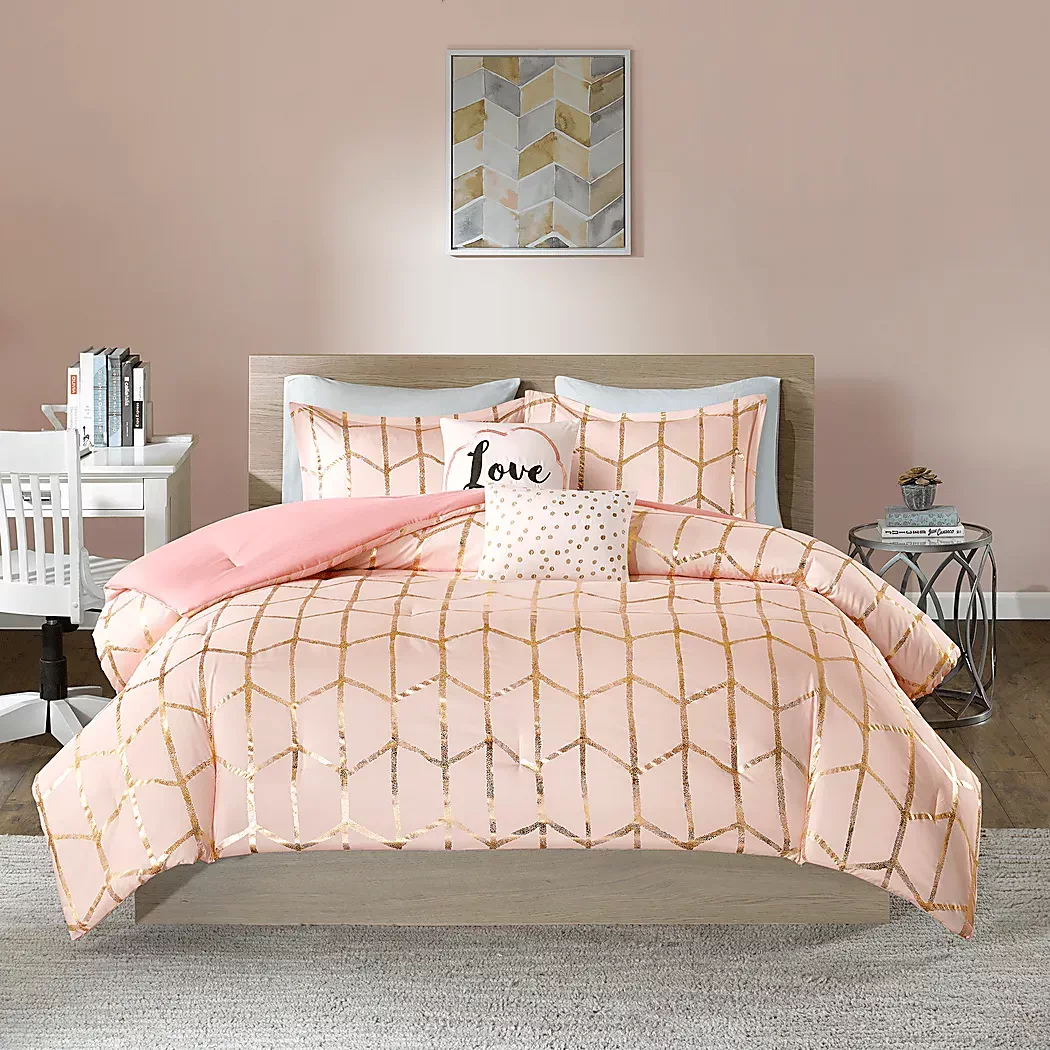 KidsPenmareBlushTwinComforterSet 2 KidsPenmareBlushTwinComforterSet