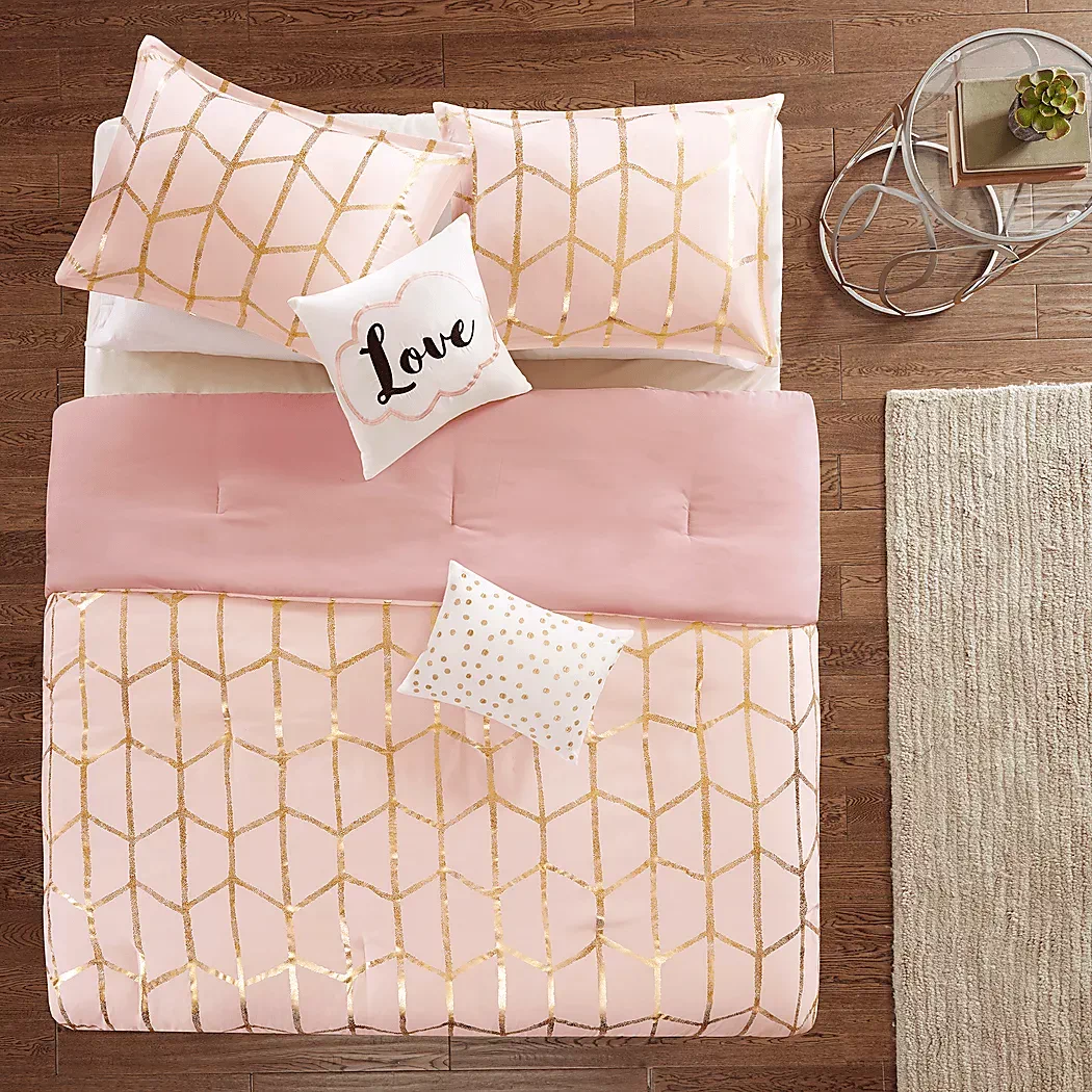 KidsPenmareBlushTwinComforterSet 3 KidsPenmareBlushTwinComforterSet