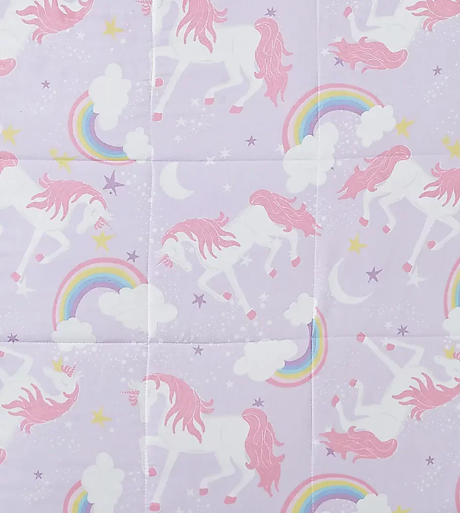 KidsCottonCandyUnicornPurpleFullComforterSet 3 KidsCottonCandyUnicornPurpleFullComforterSet