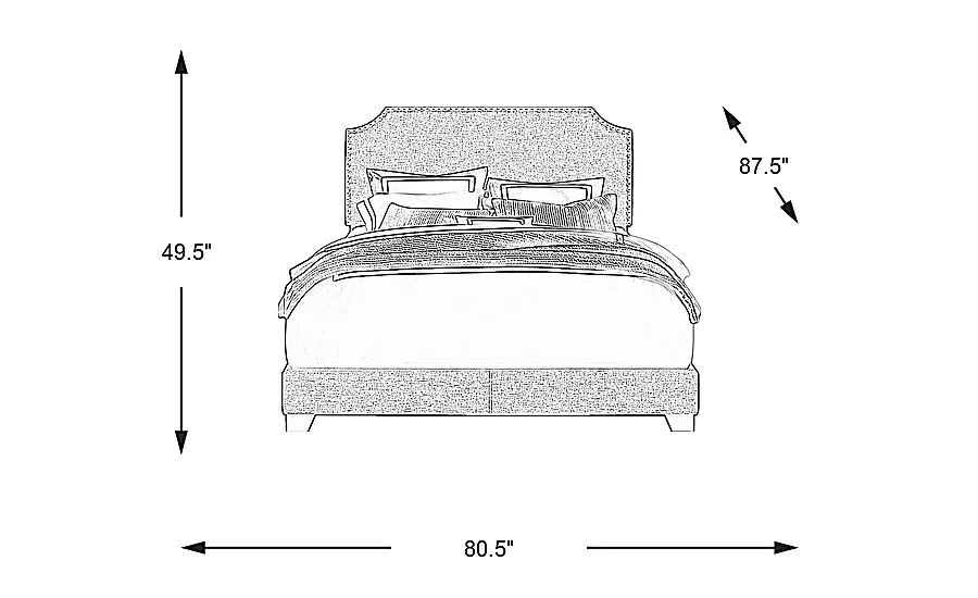 CarshaltonDarkGrayKingUpholsteredBed 4 CarshaltonDarkGrayKingUpholsteredBed