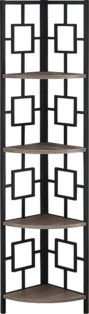 DormineyDarkTaupeBookcase 2 DormineyDarkTaupeBookcase