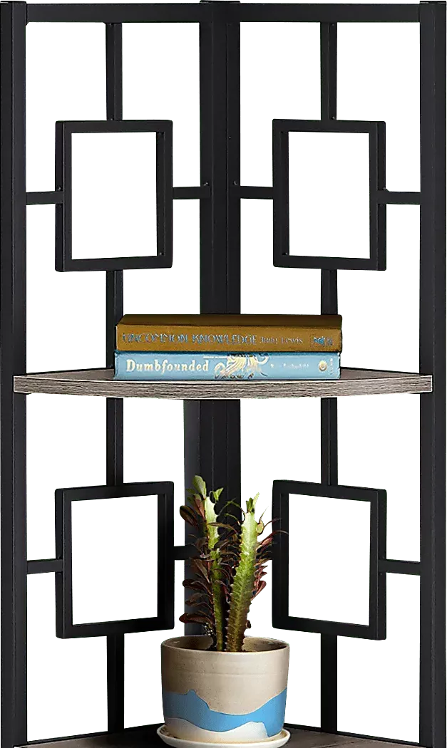 DormineyDarkTaupeBookcase 3 DormineyDarkTaupeBookcase