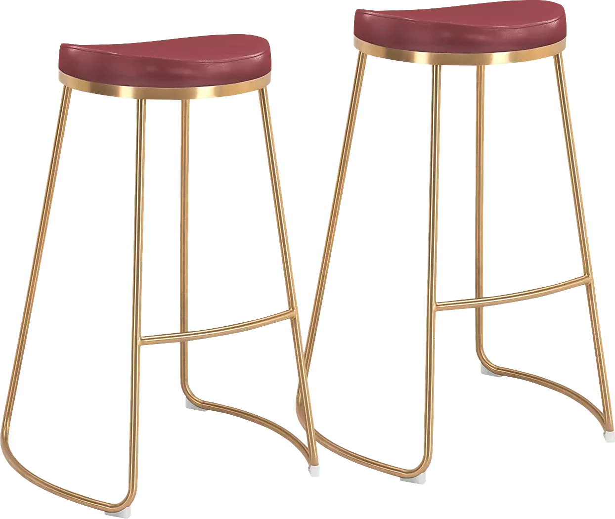 SonaliBurgundyBarstool,Setof2 1 SonaliBurgundyBarstool,Setof2