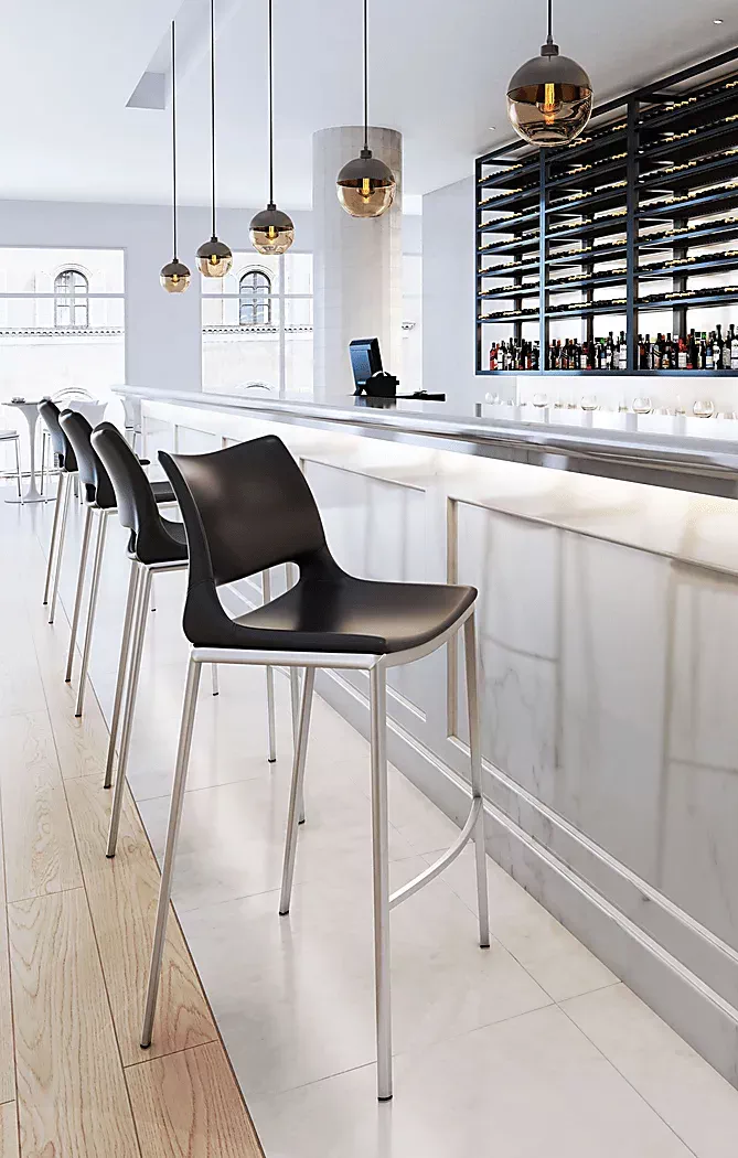BeacherBlackBarstool,Setof2 6 BeacherBlackBarstool,Setof2