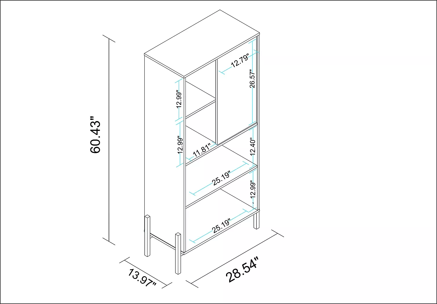 RidgesmillWhiteBookcase 10 RidgesmillWhiteBookcase