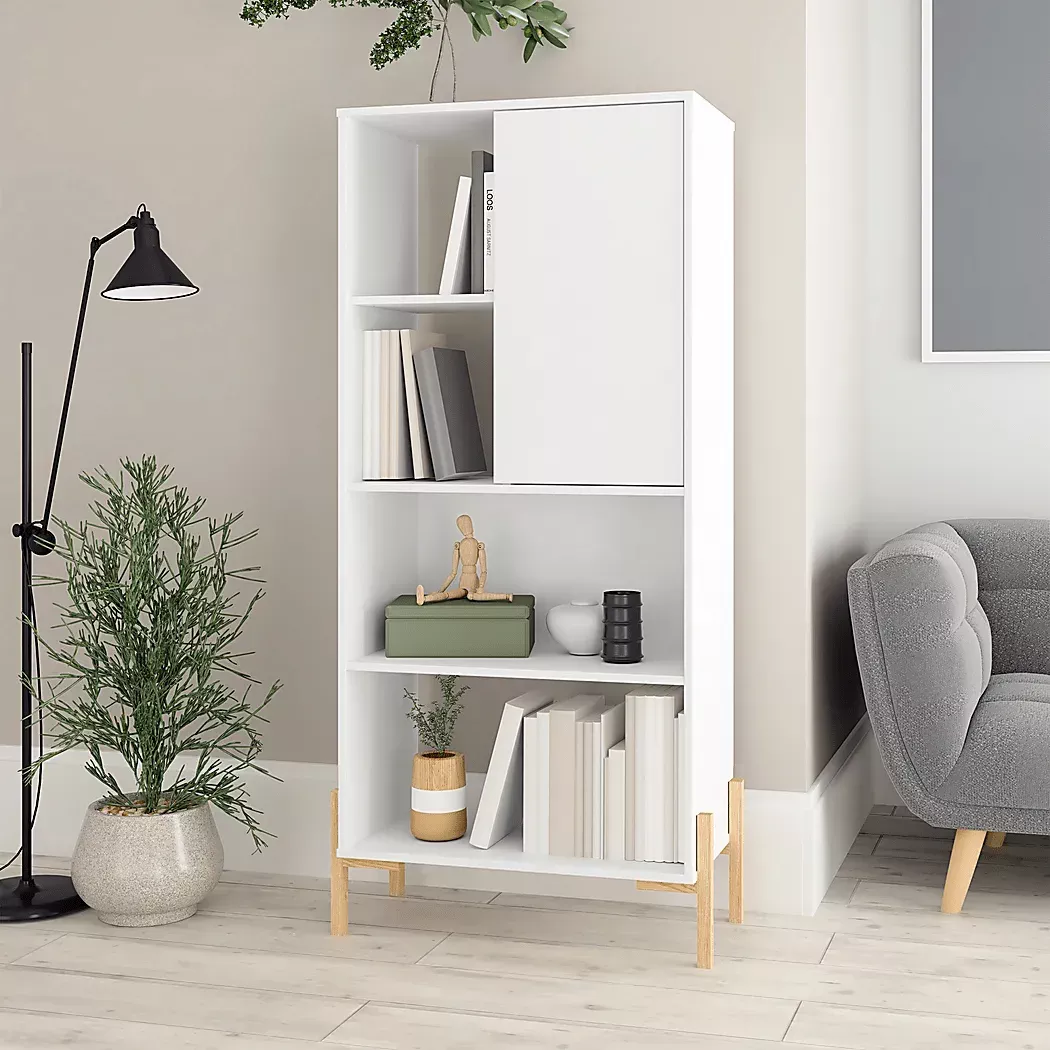 RidgesmillWhiteBookcase 1 RidgesmillWhiteBookcase