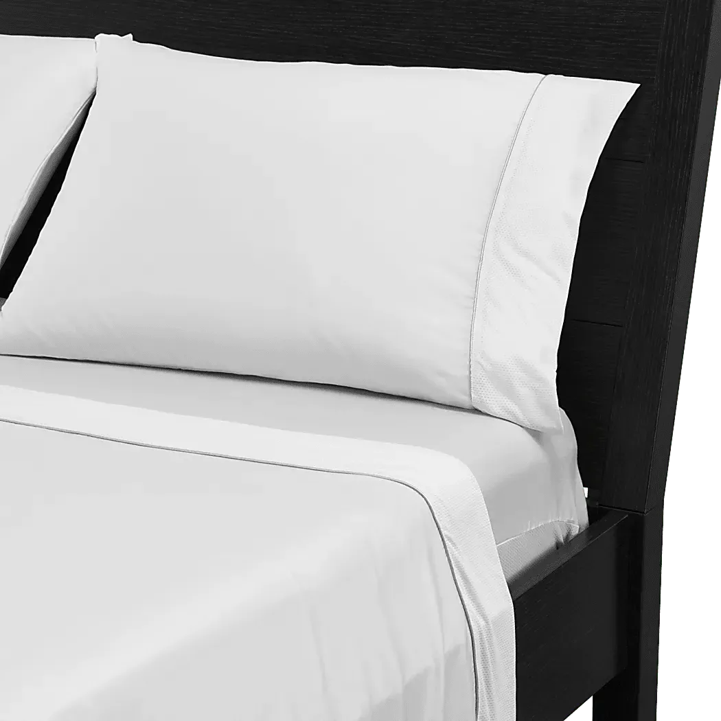 BedgearBasicBrightWhite4PcKingBedSheetSet 3 BedgearBasicBrightWhite4PcKingBedSheetSet