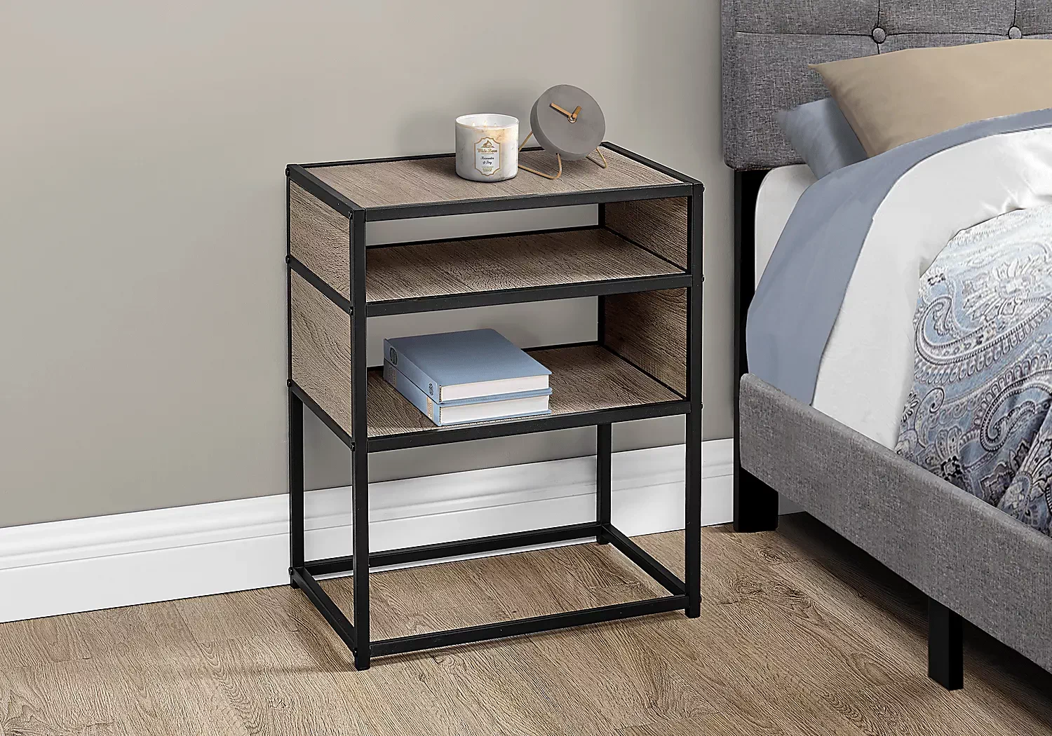 CarmonCircleTaupeAccentTable 2 CarmonCircleTaupeAccentTable