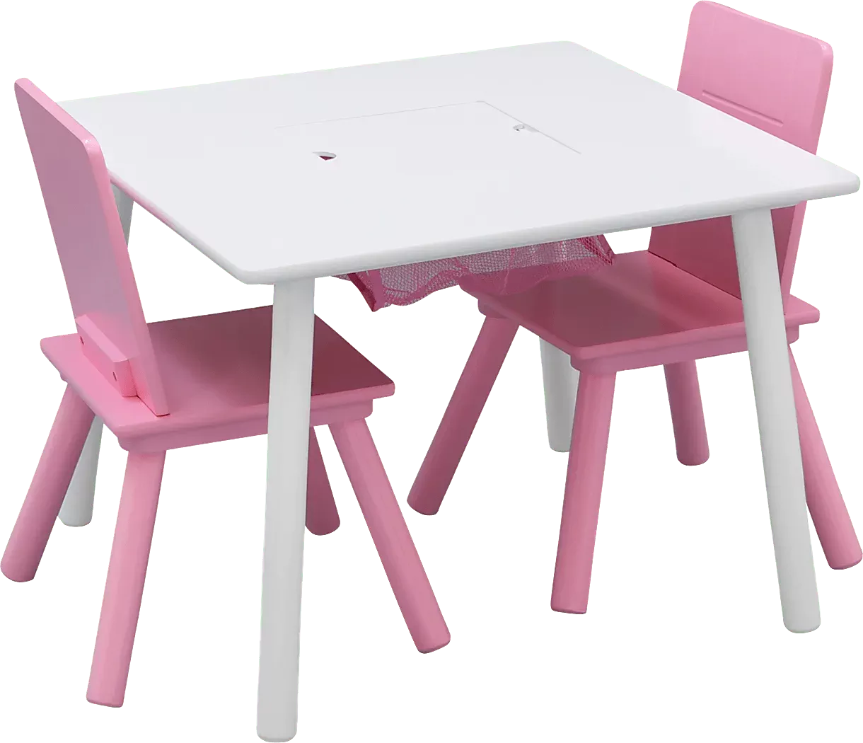 KidsColoringTimeWhiteTableSet 4 KidsColoringTimeWhiteTableSet