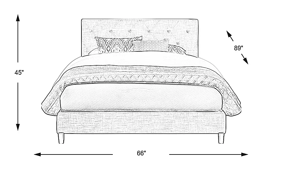 KaylanBeige3PcQueenUpholsteredBed 2 KaylanBeige3PcQueenUpholsteredBed