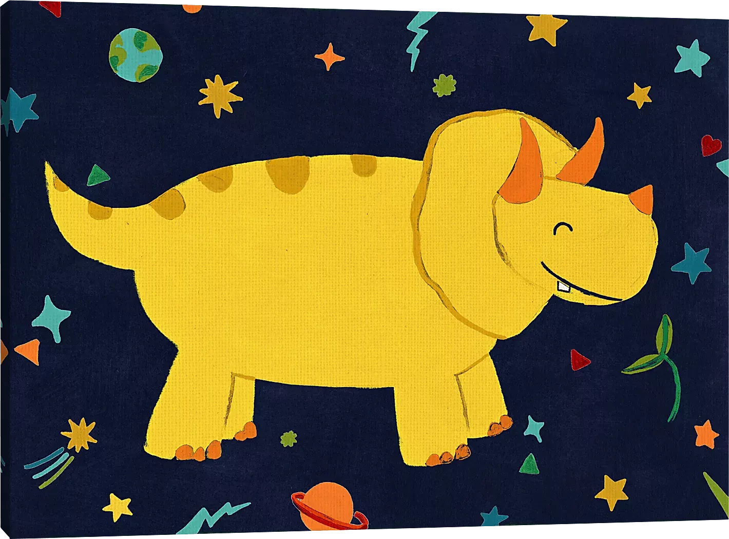 KidsSpaceDinosIIIYellowArtwork 3 KidsSpaceDinosIIIYellowArtwork