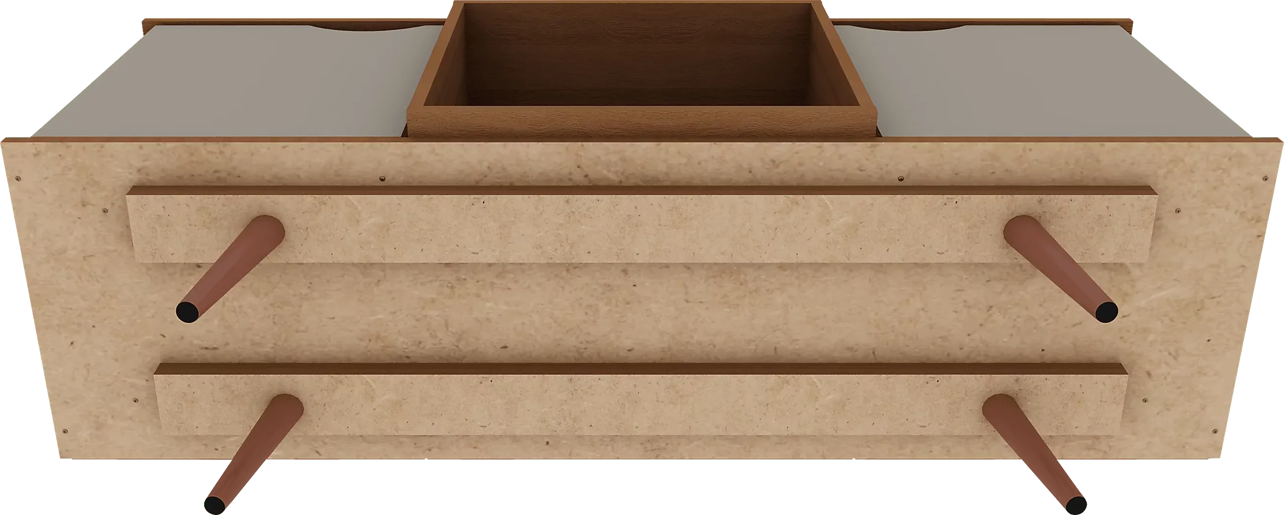 CedargulfMaple54in.Console 7 CedargulfMaple54in.Console