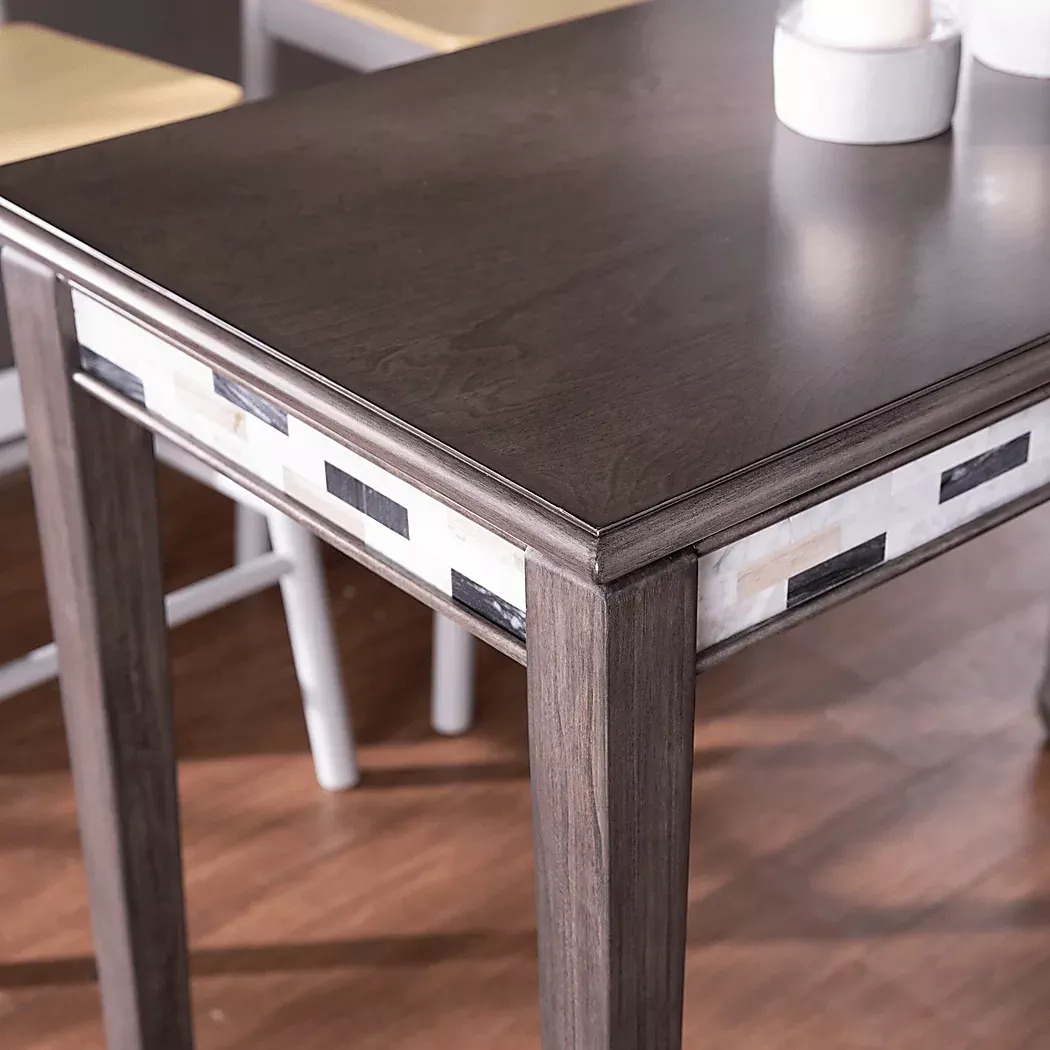 KleinkertGrayCounterHeightDiningTable 4 KleinkertGrayCounterHeightDiningTable