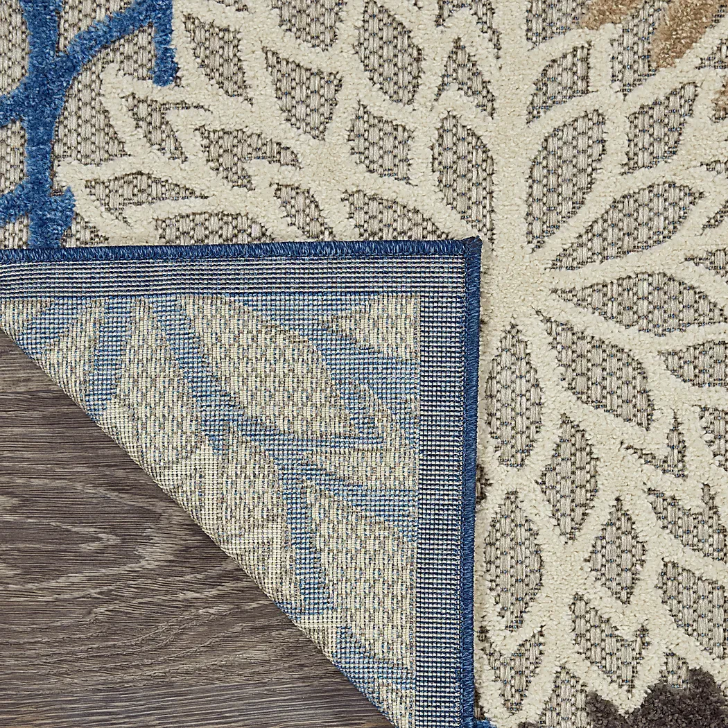 AudryBlue5'x8'Indoor/OutdoorRug 5 AudryBlue5'x8'Indoor/OutdoorRug