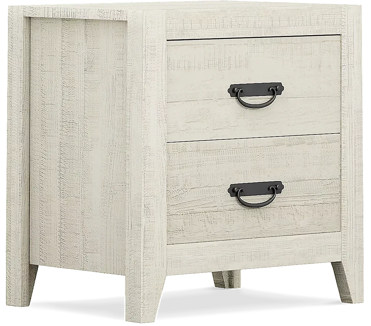 PalmGroveWhite7PcQueenPanelBedroom 9 PalmGroveWhiteNightstand