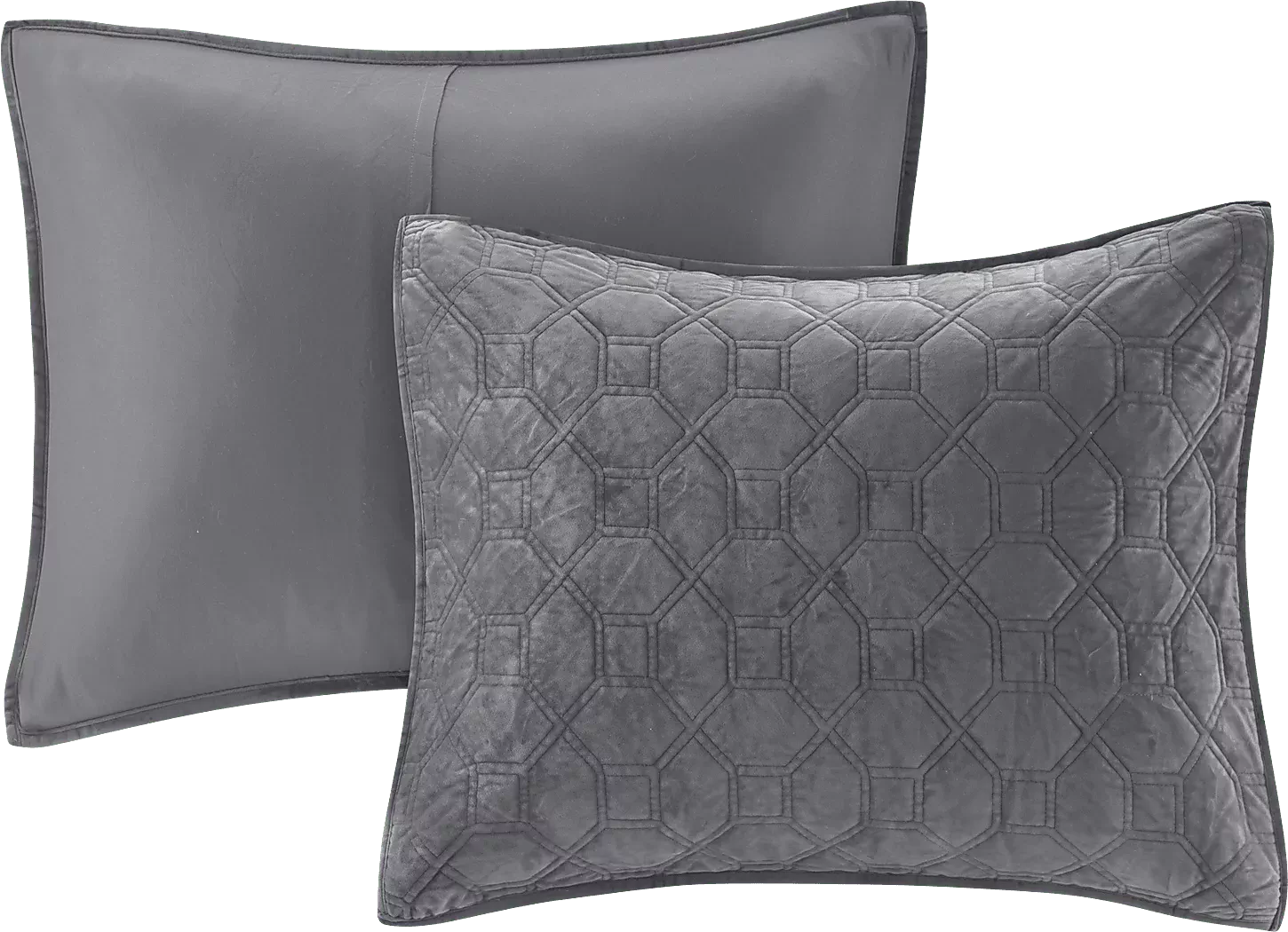 LarahGray3PcQueenCoverletSet 3 LarahGray3PcQueenCoverletSet