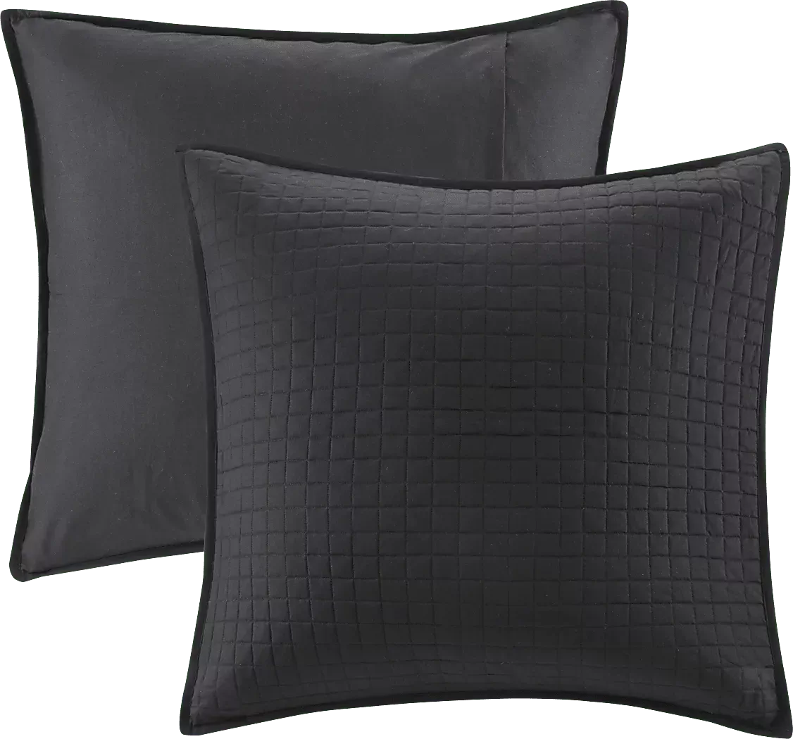 HaisleyBlack7PcQueenComforterSet 9 HaisleyBlack7PcQueenComforterSet