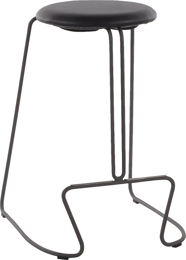 BearslideIIIBlackCounterHeightStool,Setof2 2 BearslideIIIBlackCounterHeightStool,Setof2
