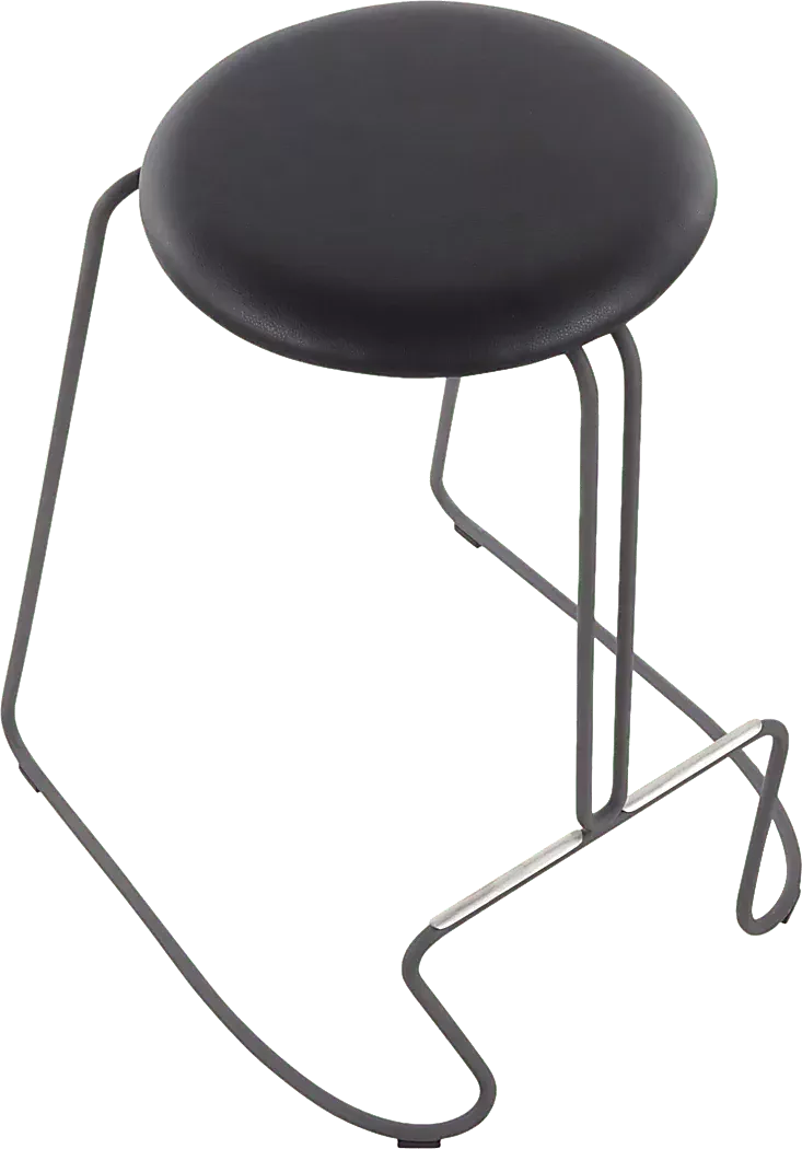 BearslideIIIBlackCounterHeightStool,Setof2 7 BearslideIIIBlackCounterHeightStool,Setof2
