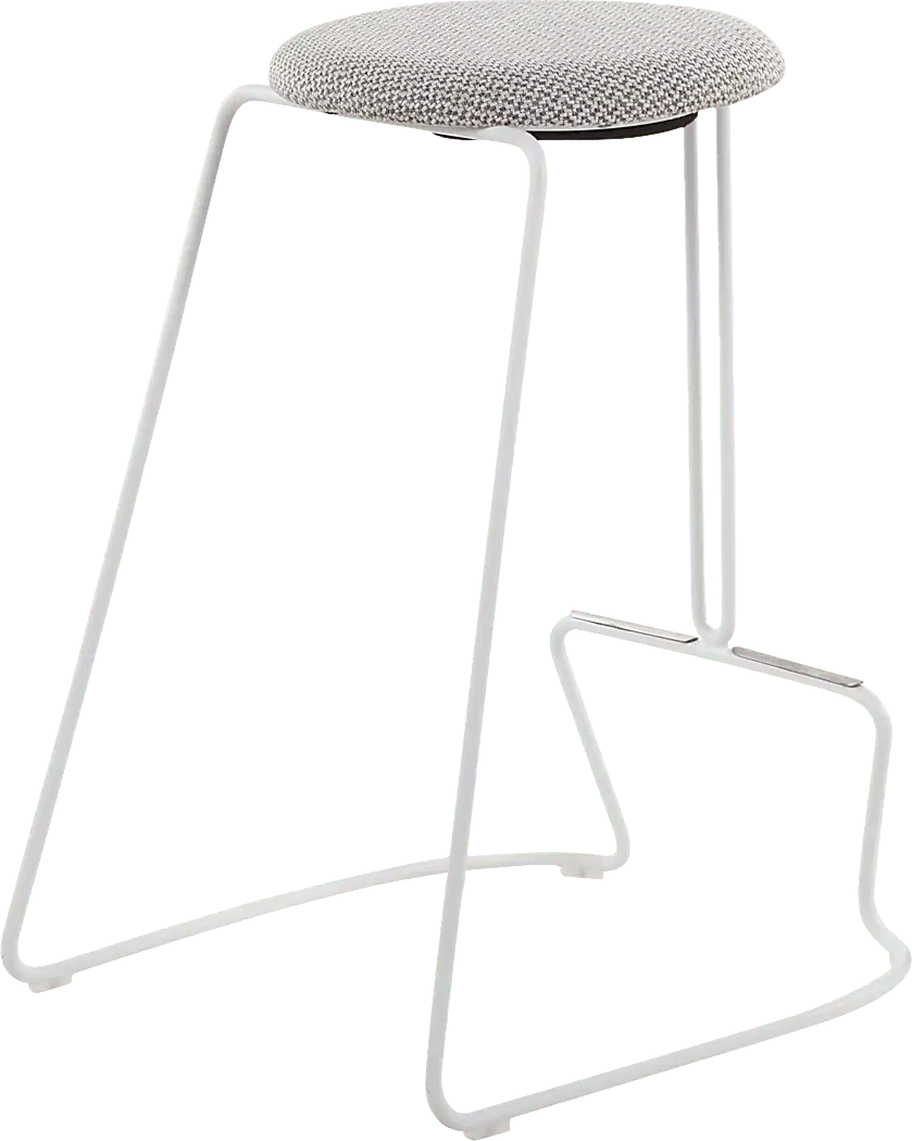 BearslideIILightGrayCounterHeightStool,Setof2 4 BearslideIILightGrayCounterHeightStool,Setof2