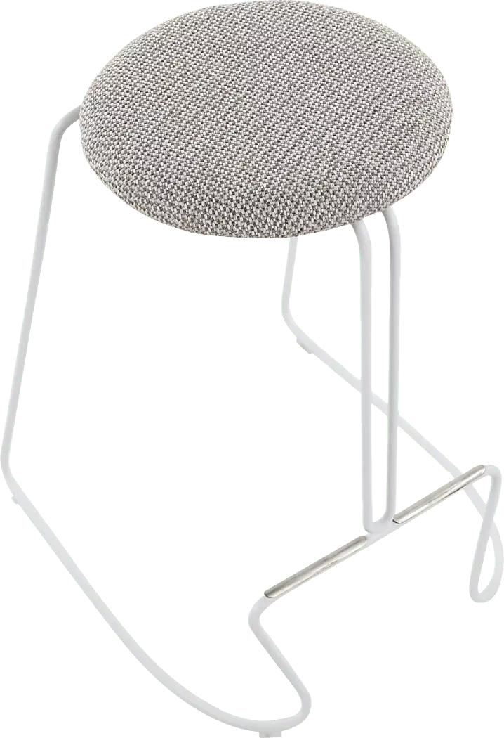 BearslideIILightGrayCounterHeightStool,Setof2 7 BearslideIILightGrayCounterHeightStool,Setof2