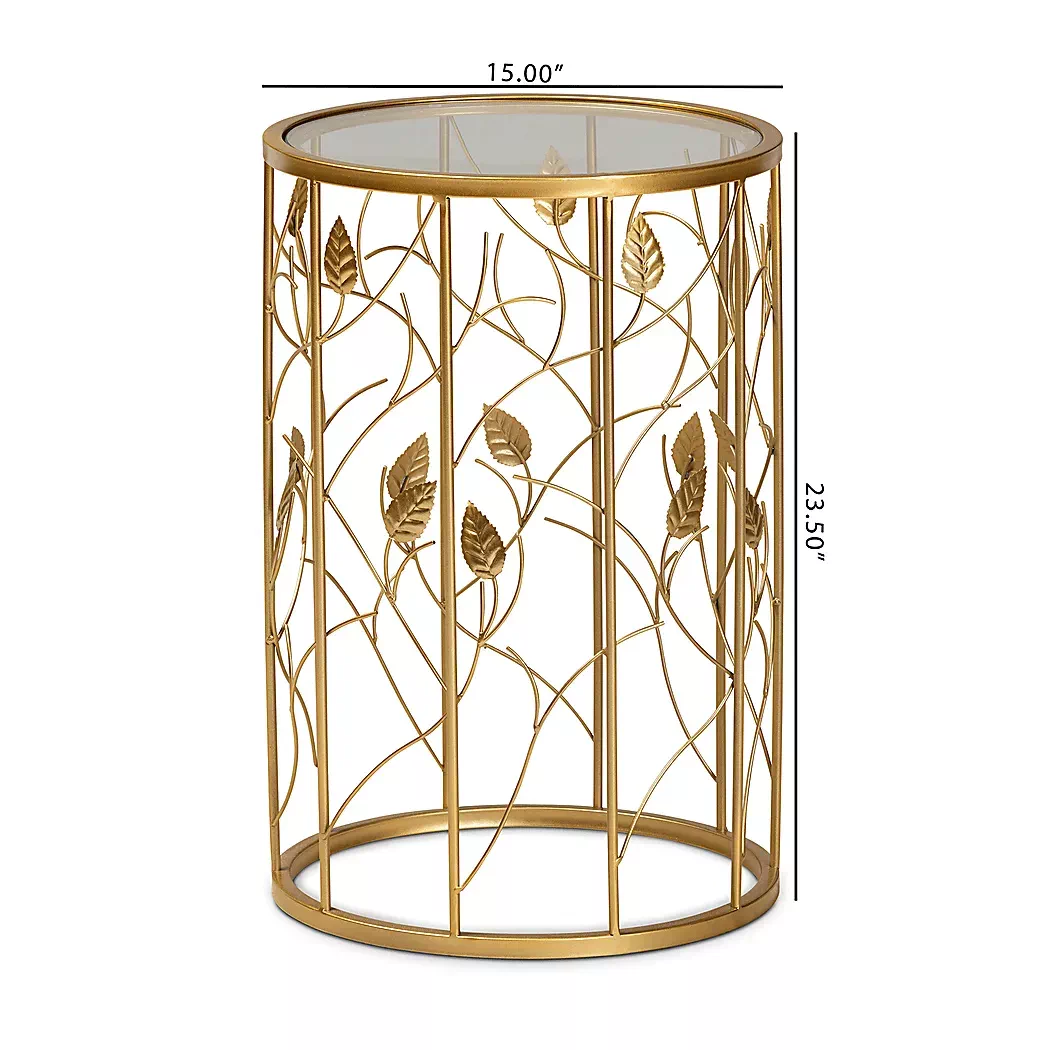 WylerGoldEndTable 7 WylerGoldEndTable