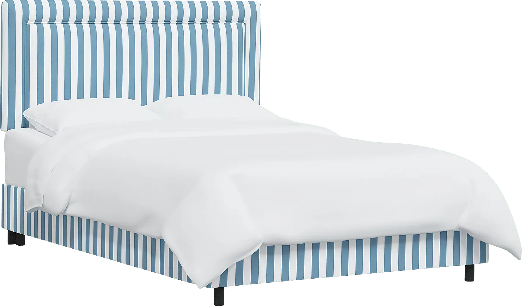 NauticalBluesBlueTwinUpholsteredBed 1 NauticalBluesBlueTwinUpholsteredBed