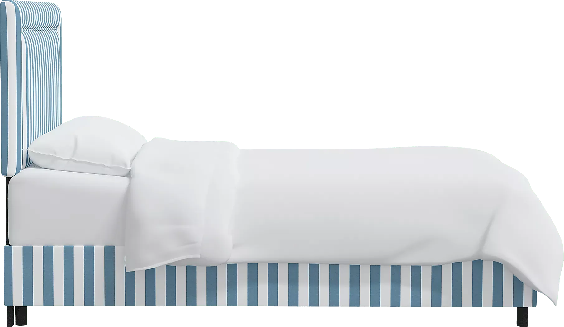 NauticalBluesBlueTwinUpholsteredBed 3 NauticalBluesBlueTwinUpholsteredBed