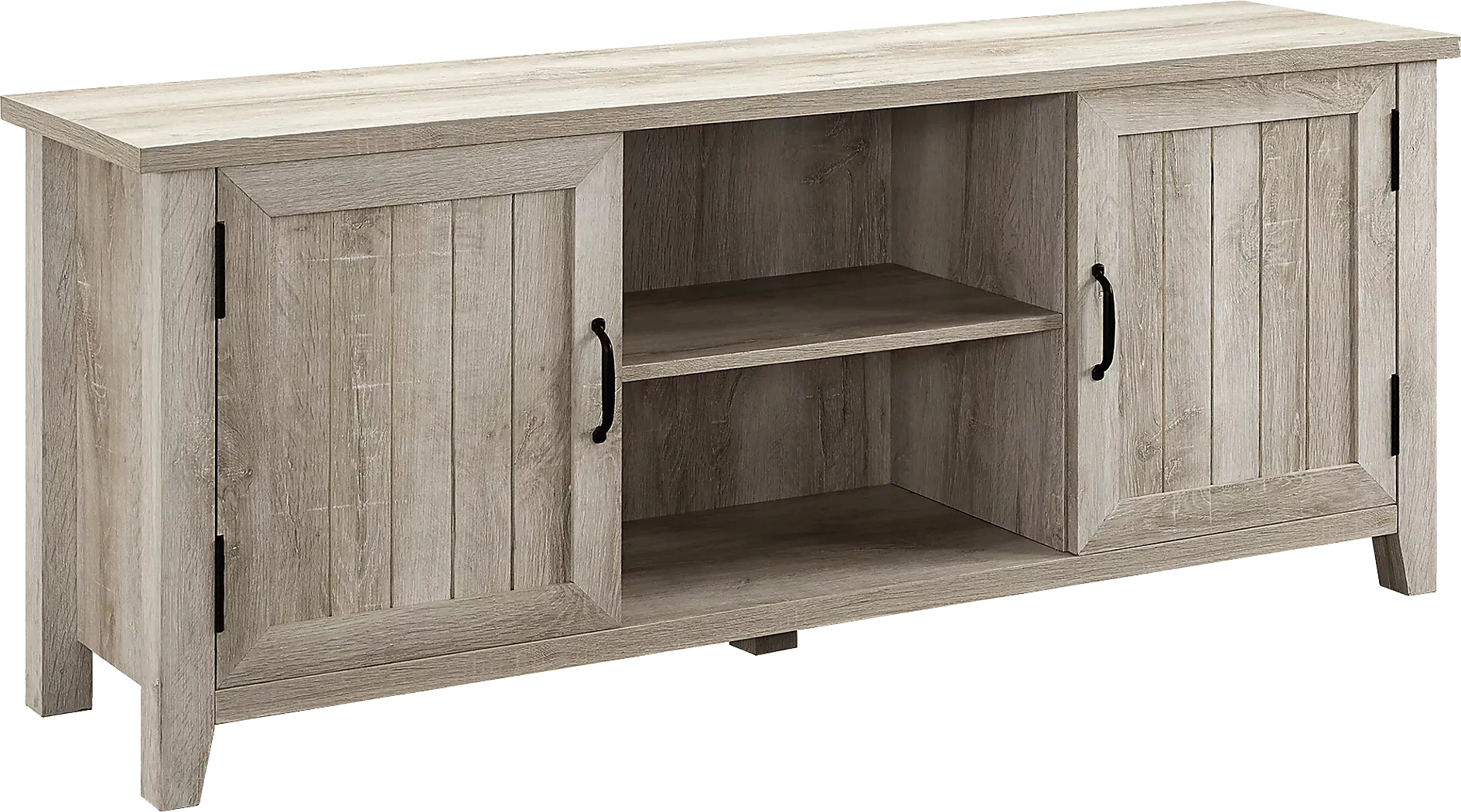 DraycottWhiteOak58in.Console 1 DraycottWhiteOak58in.Console