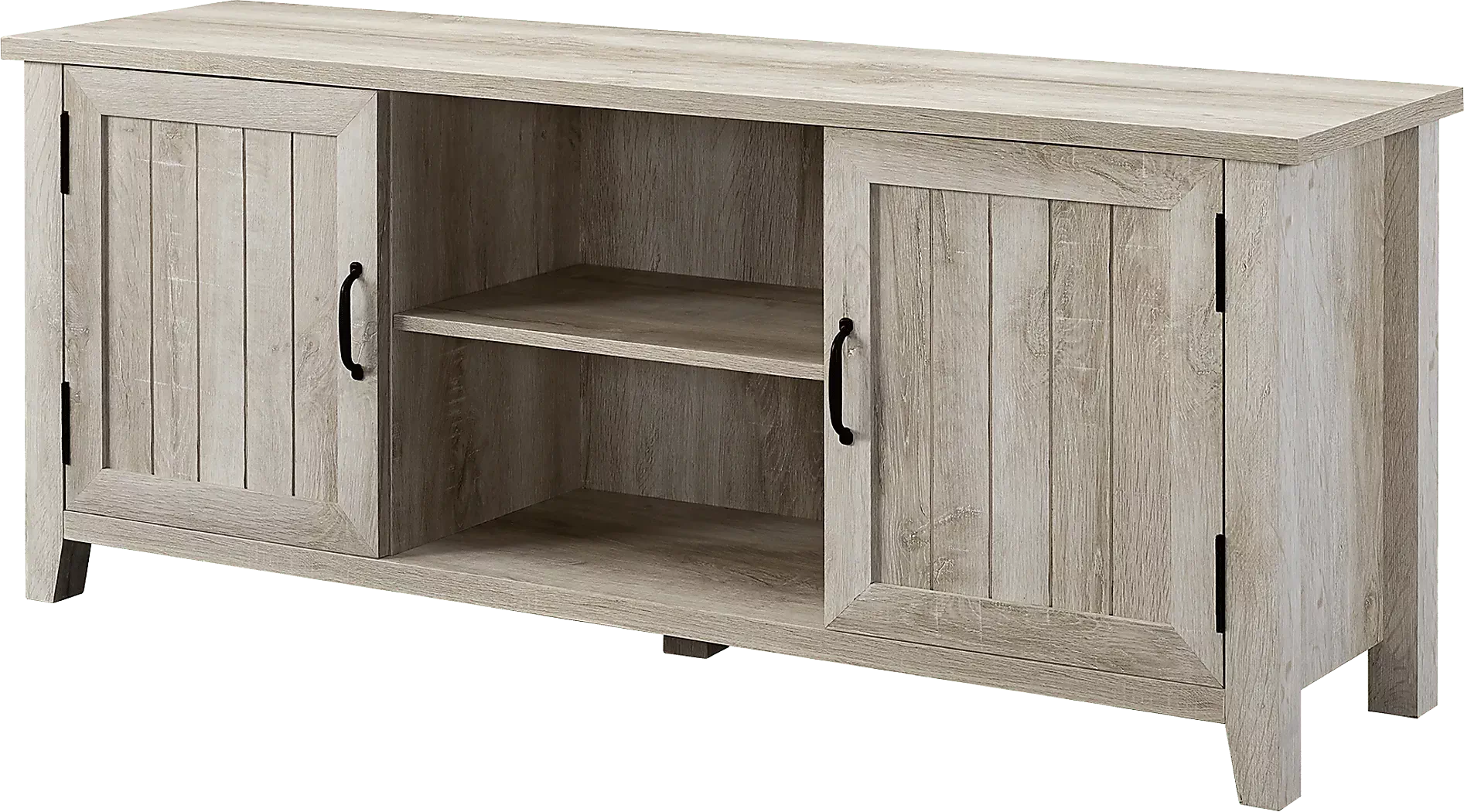 DraycottWhiteOak58in.Console 3 DraycottWhiteOak58in.Console