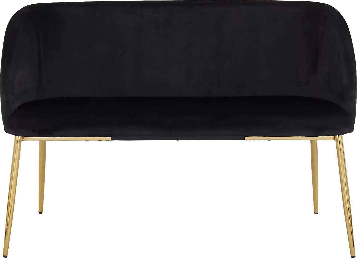 FulhamBlackAccentBench 5 FulhamBlackAccentBench