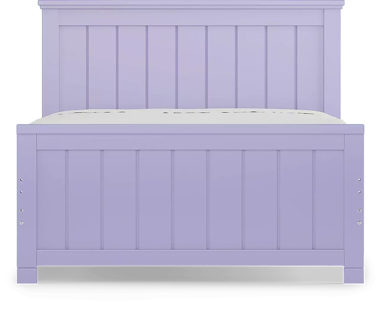 KidsCottageColorsLavenderFullPanelBed