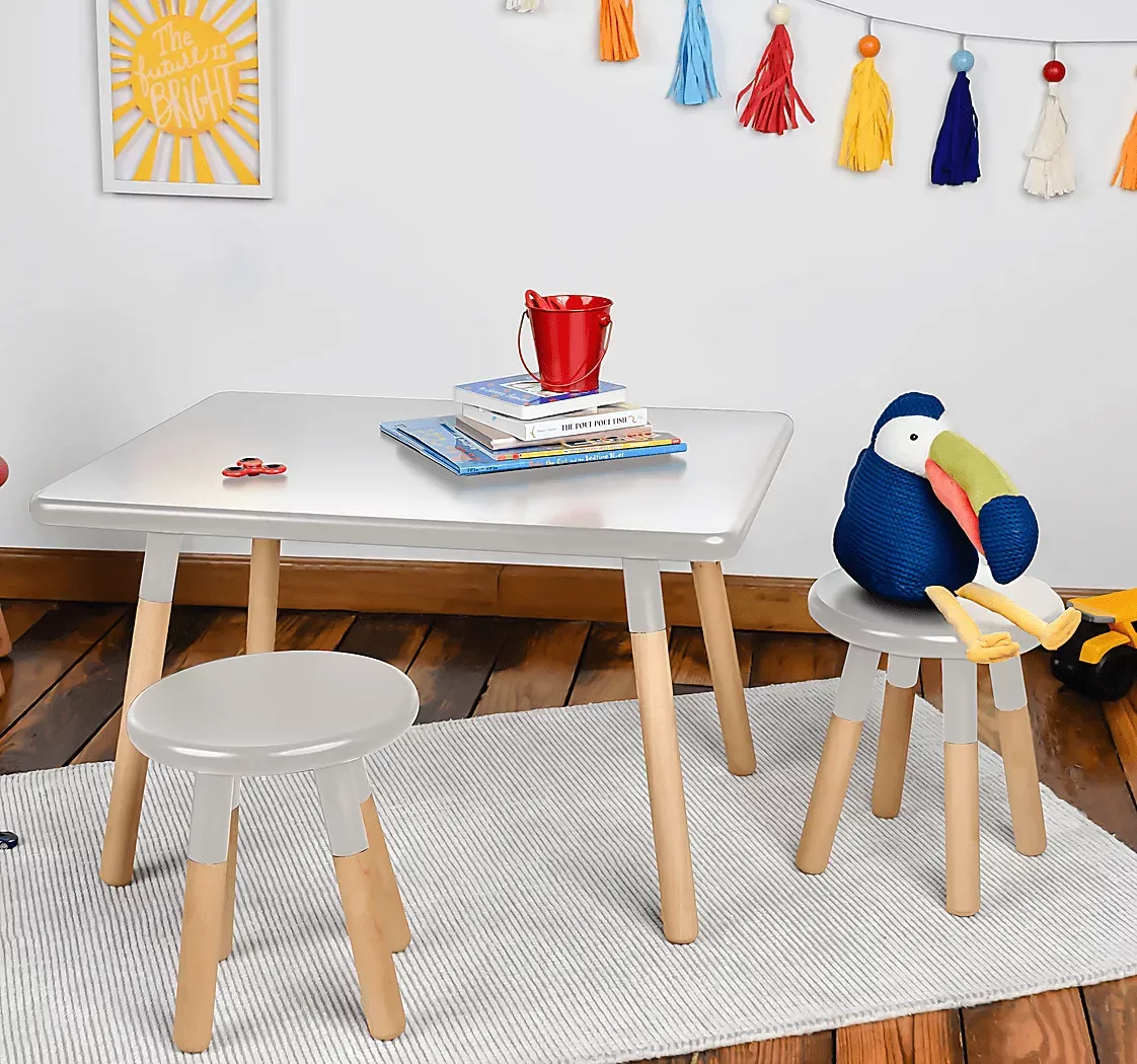 KidsDespinaGrayTableSet 8 KidsDespinaGrayTableSet