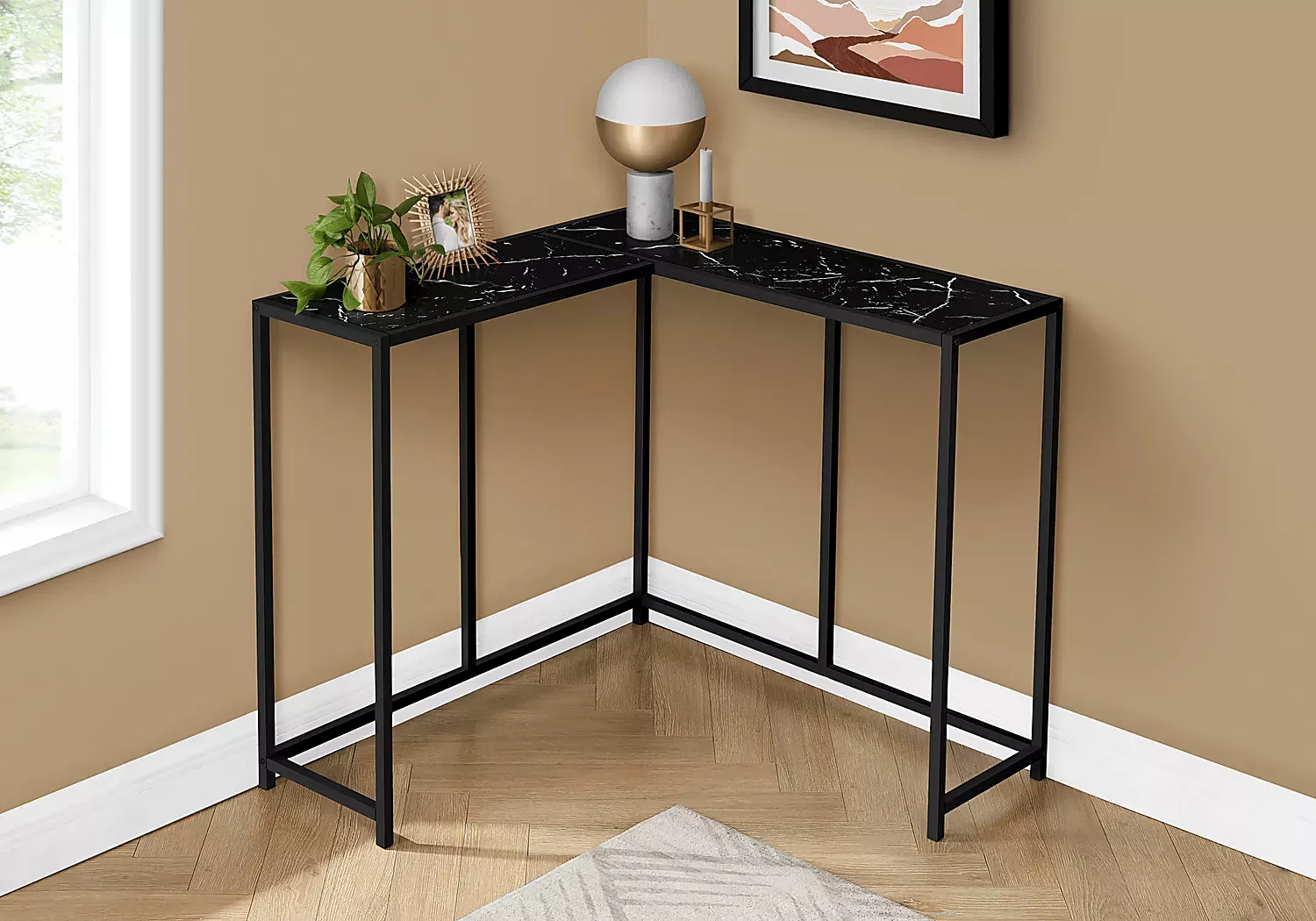 AisquithBlackMarbleSofaTable 3 AisquithBlackMarbleSofaTable