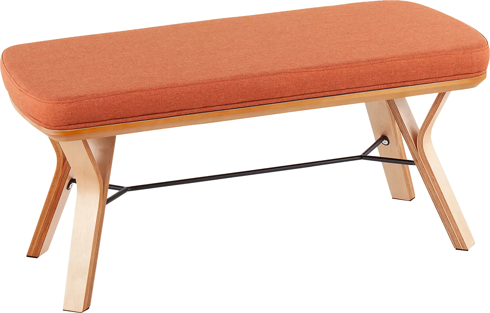 RushworthIOrangeAccentBench 1 RushworthIOrangeAccentBench