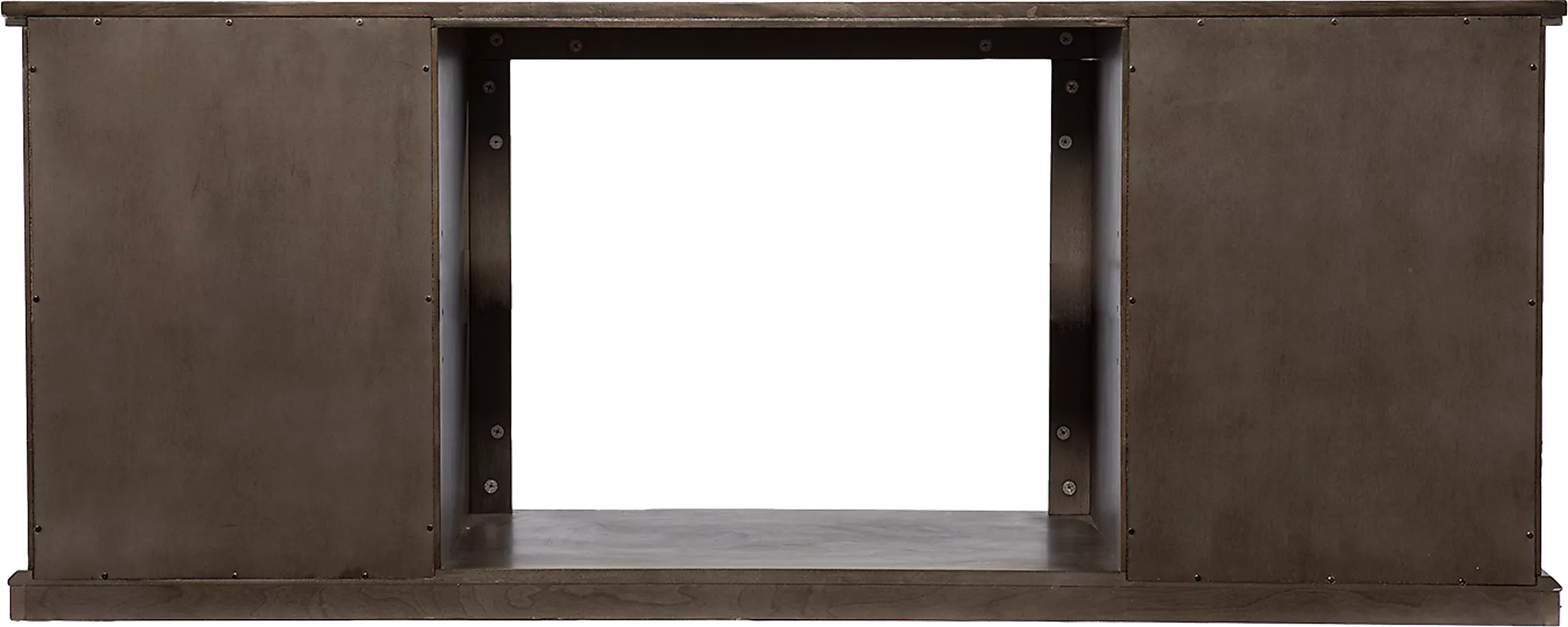 StagwoodIIBrown60in.ConsoleWithElectricLogFireplace 4 StagwoodIIBrown60in.ConsoleWithElectricLogFireplace