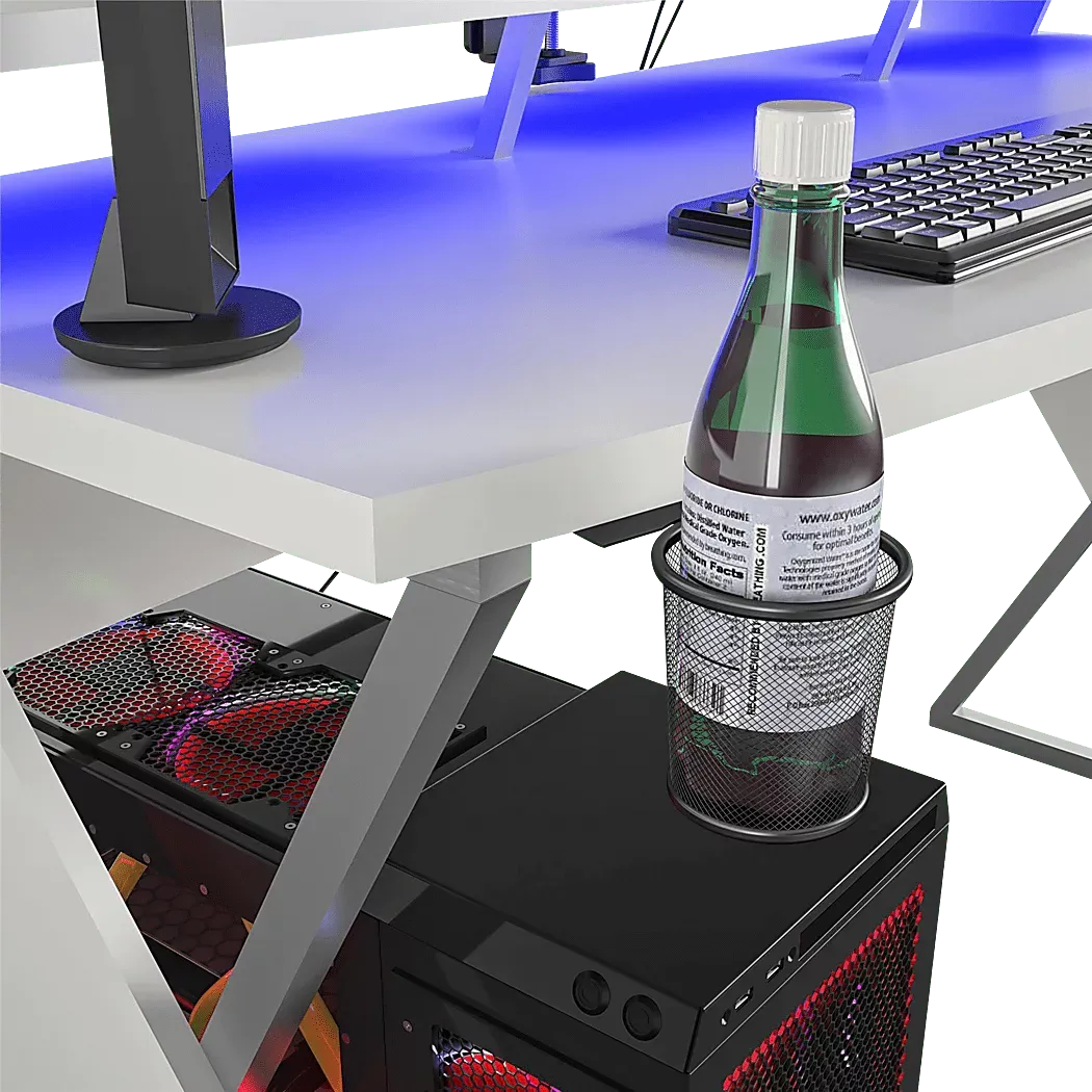 KidsCabobWhiteGamingDesk 9 KidsCabobWhiteGamingDesk