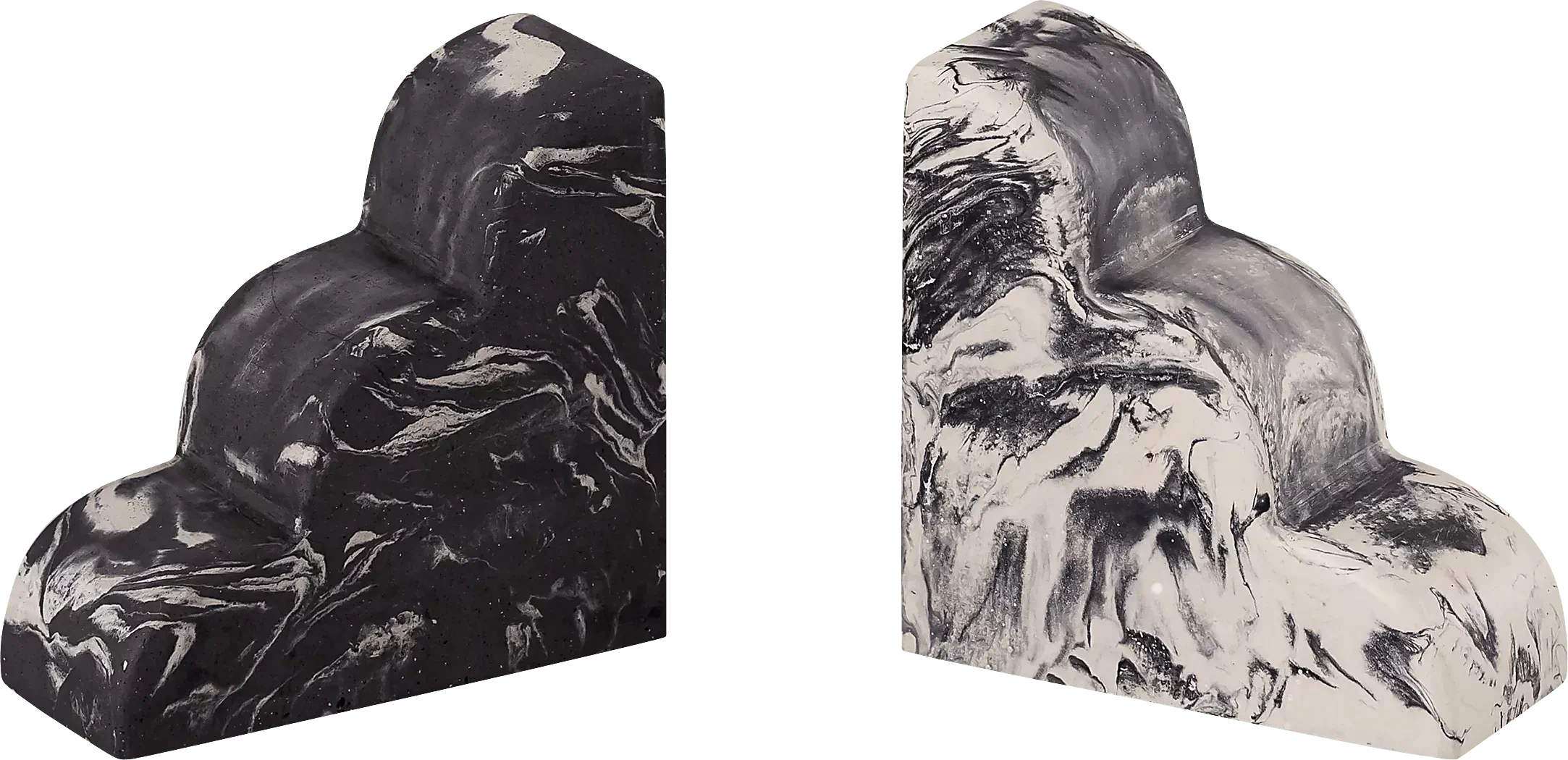 ViellaGrayBookends,Setof2 2 ViellaGrayBookends,Setof2