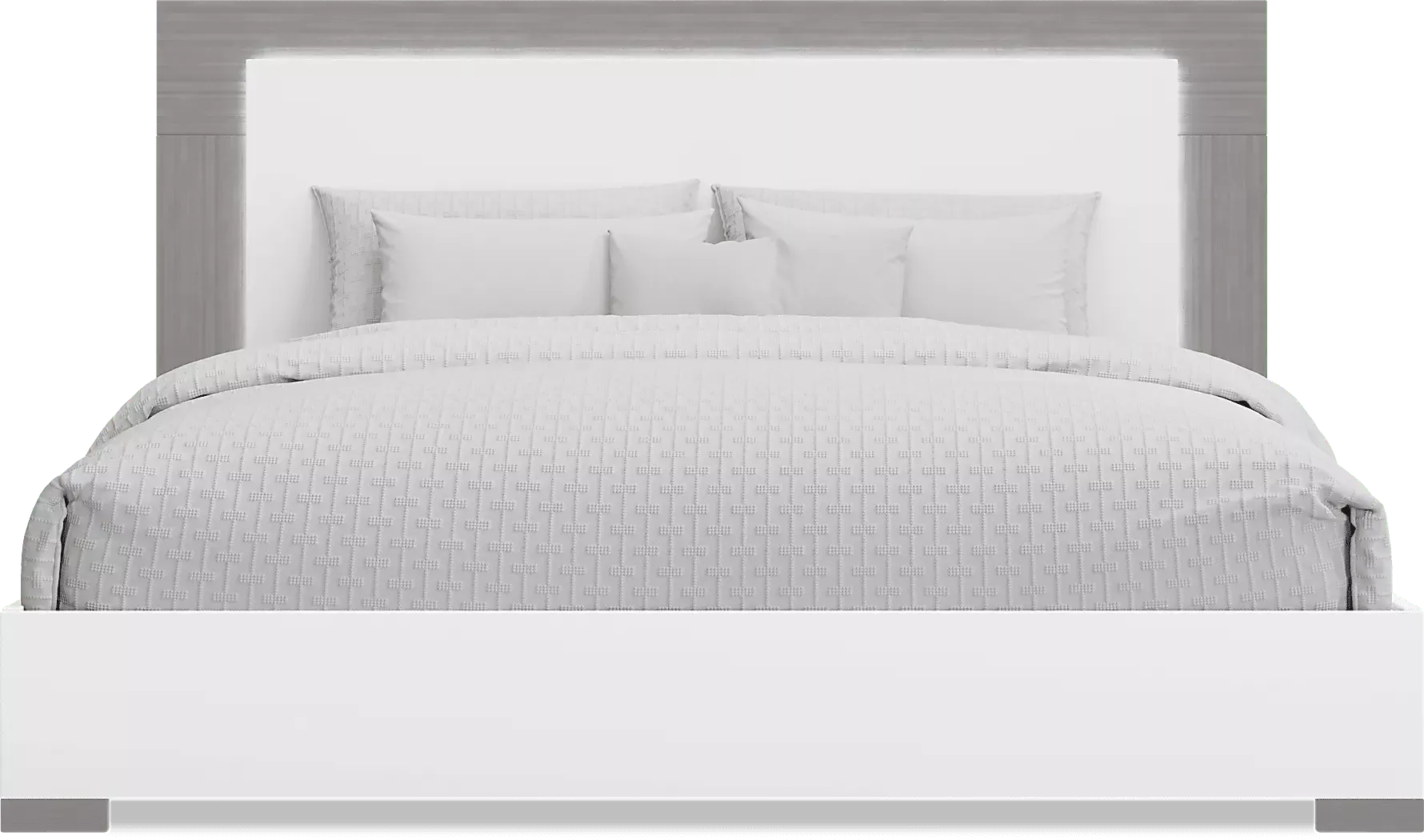 ParkSlopeWhite3PcKingPanelBed 3 ParkSlopeWhite3PcKingPanelBed