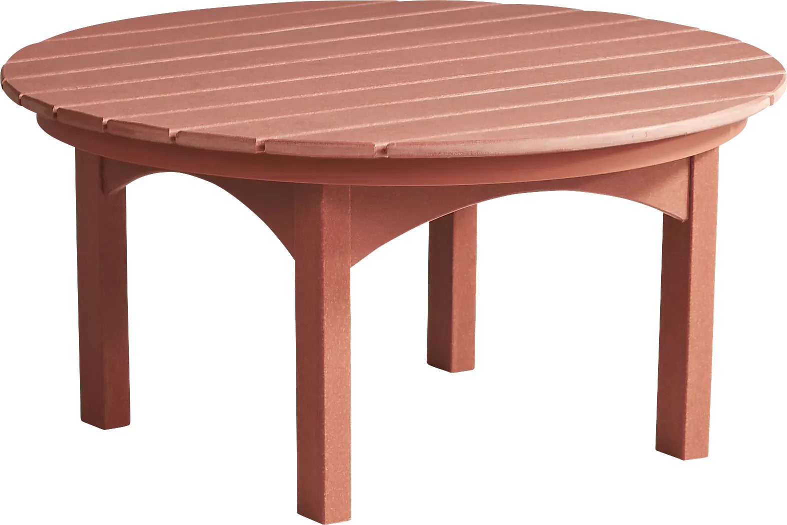 AddyRedRoundOutdoorCocktailTable