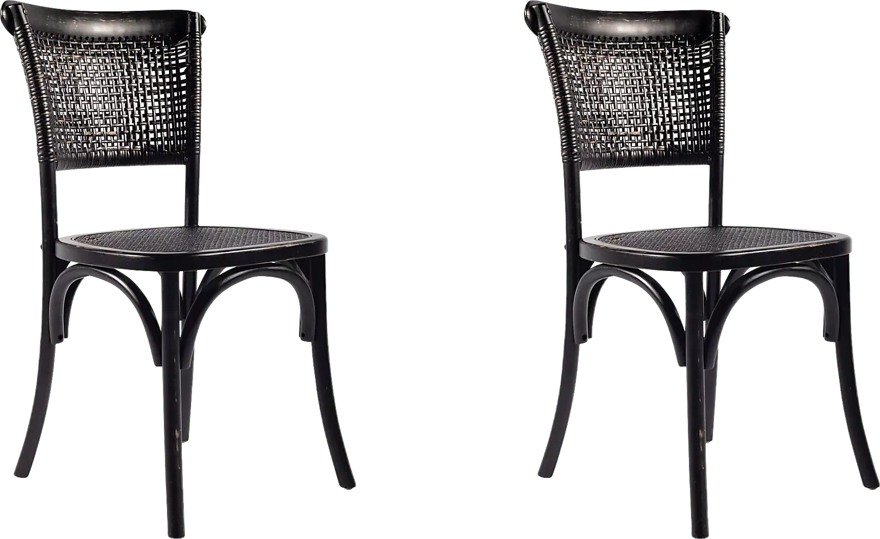 AitkenBlackSideChair,Setof2 1 AitkenBlackSideChair,Setof2