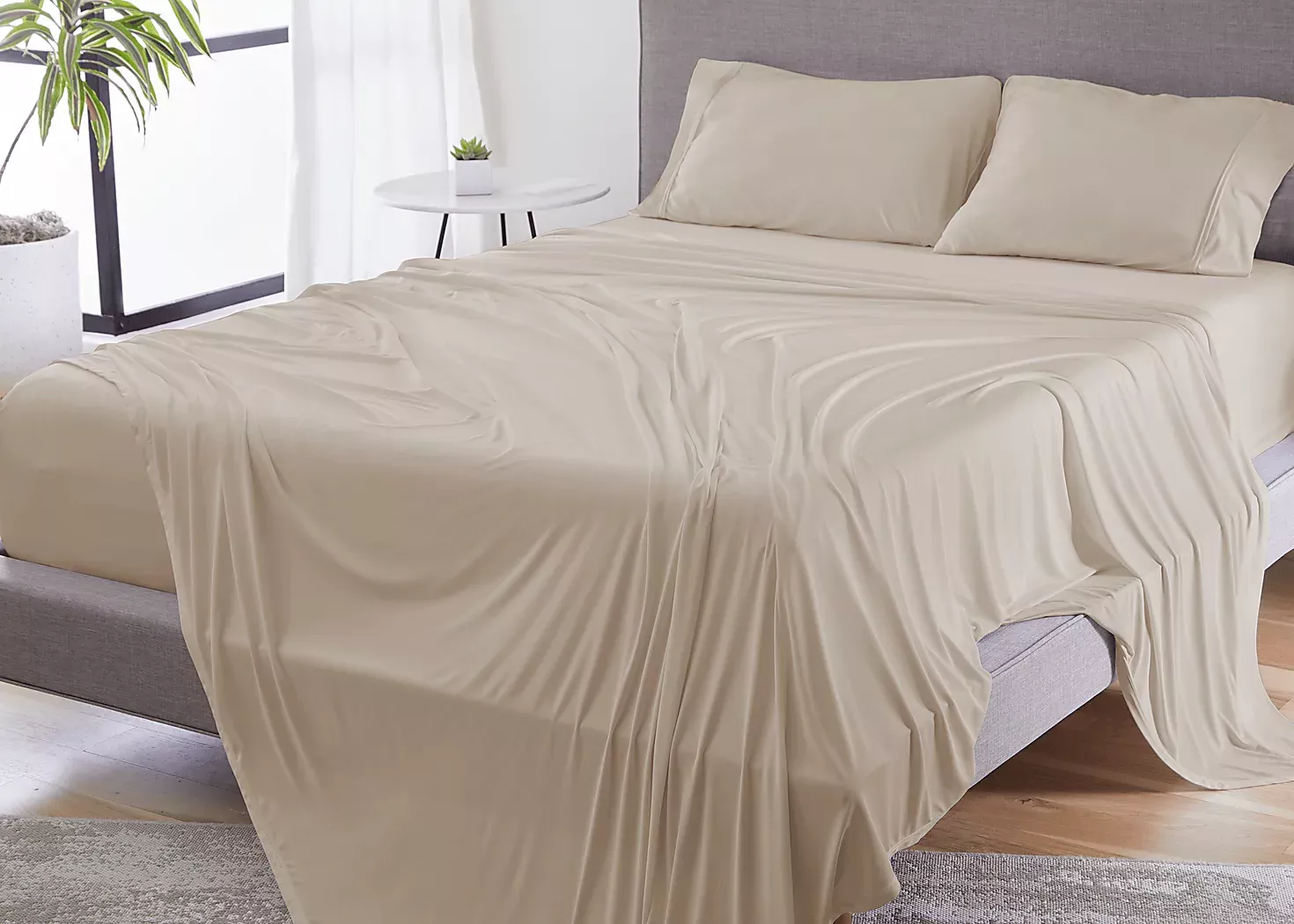 BedgearHyper-CottonMediumBeige3PcTwinBedSheetSet 2 BedgearHyper-CottonMediumBeige3PcTwinBedSheetSet