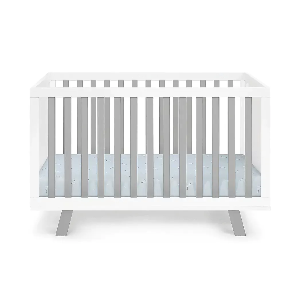 KidsDelavanWhite/GrayCrib 4 KidsDelavanWhite/GrayCrib