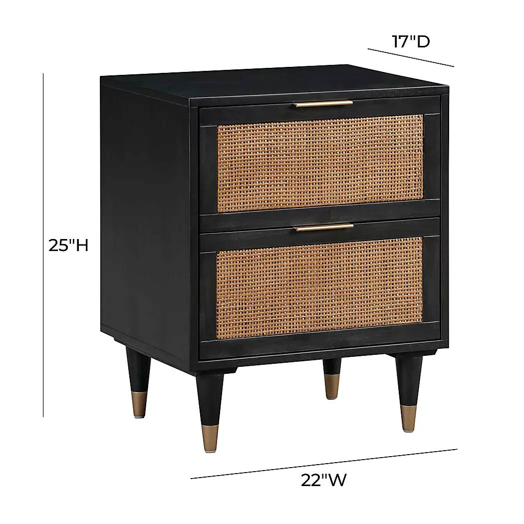 SeleraBlackNightstand 7 SeleraBlackNightstand