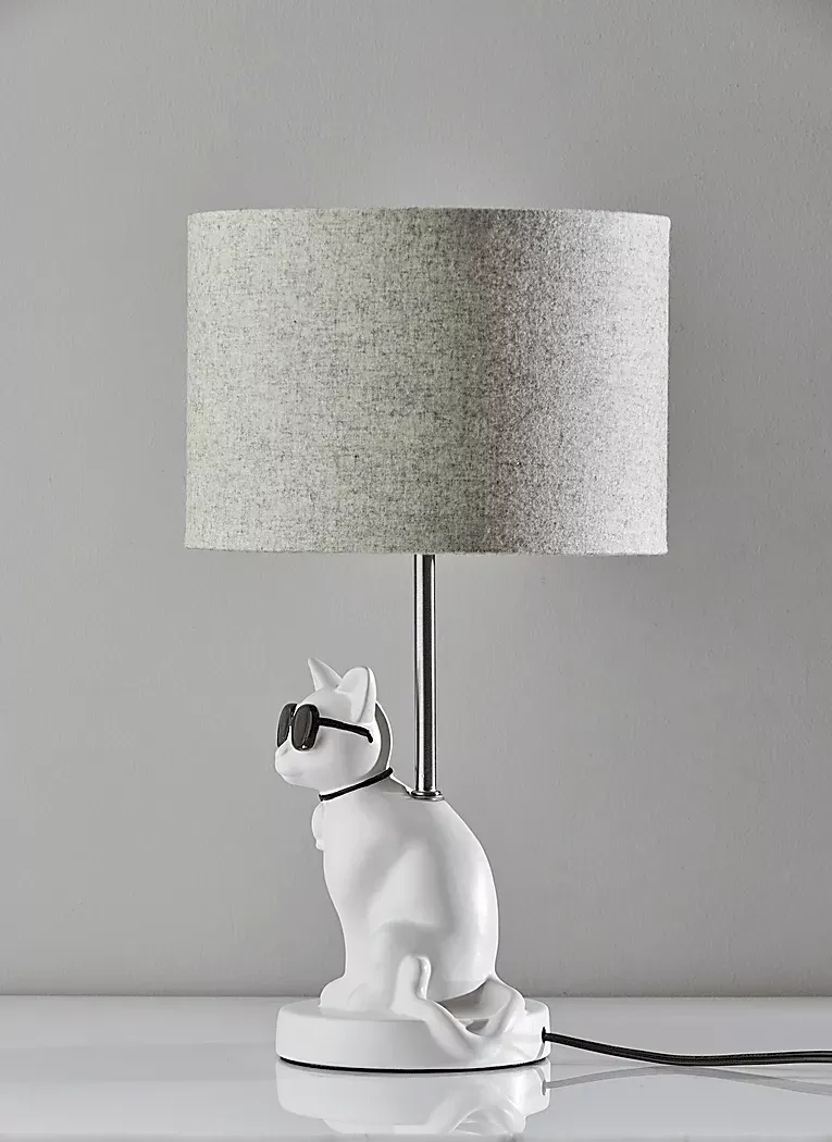 KidsSunnyCatWhiteTableLamp 6 KidsSunnyCatWhiteTableLamp