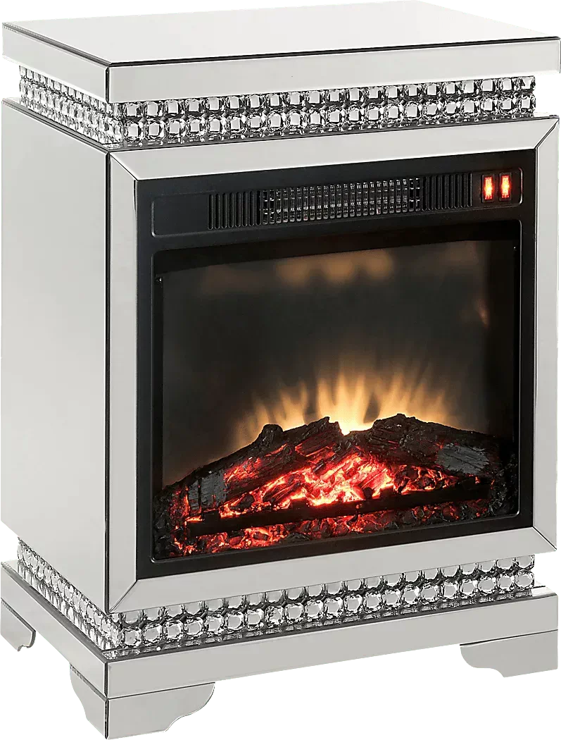 BashfordSilver21in.Console,WithElectricFireplace 1 BashfordSilver21in.Console,WithElectricFireplace