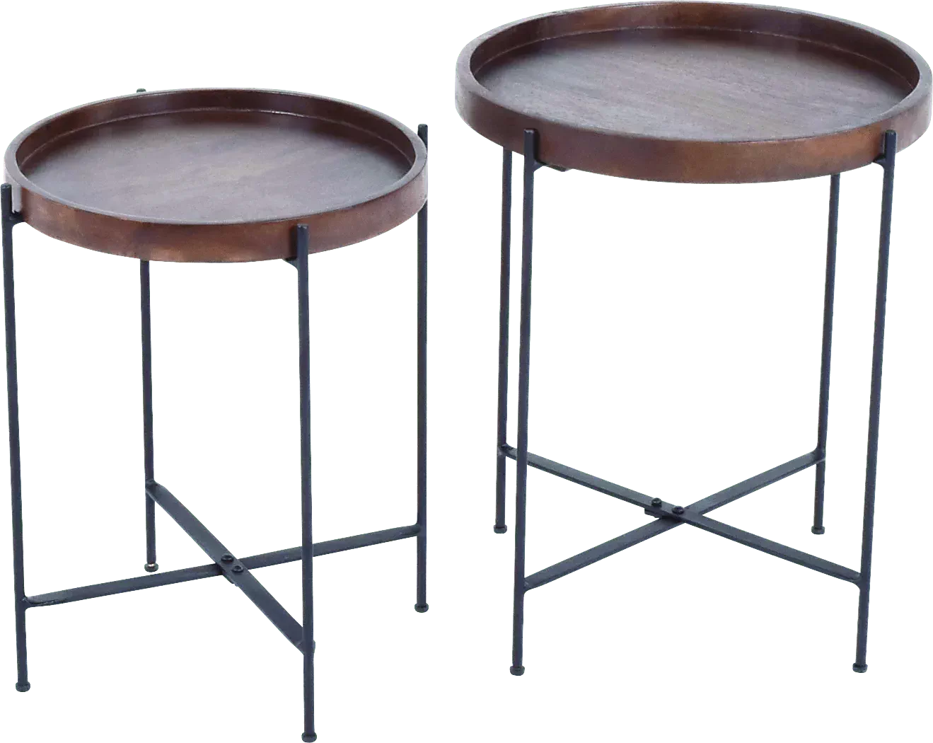 CorlearBrownNestingTables,Setof2
